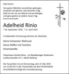 eine Anzeige