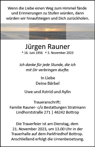 Erinnerungsbild für Jürgen Rauner