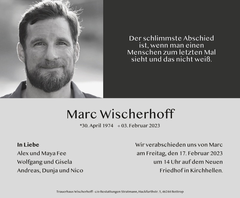 Erinnerungsbild für Marc Wischerhoff